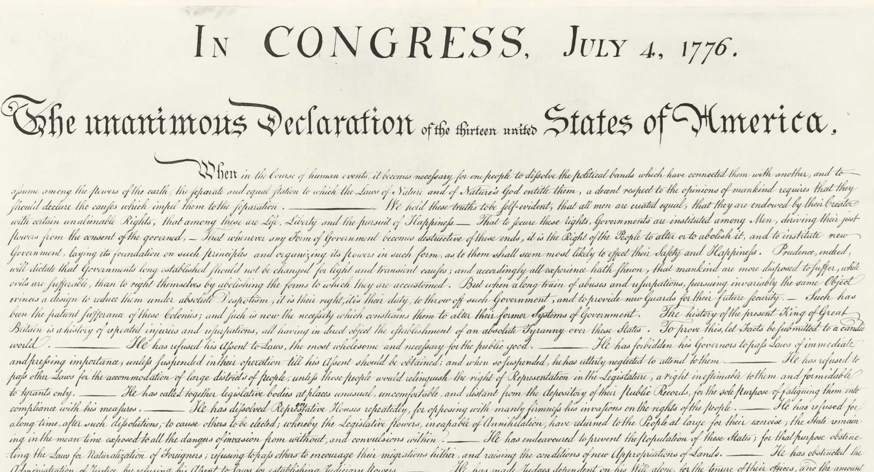 declaration of independence essay examples